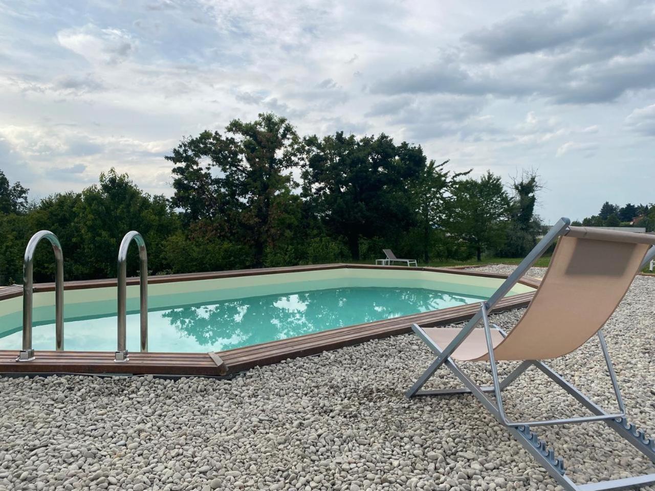 La Casa Di Roby-1 Appartamento La Morra Con Piscina Dış mekan fotoğraf